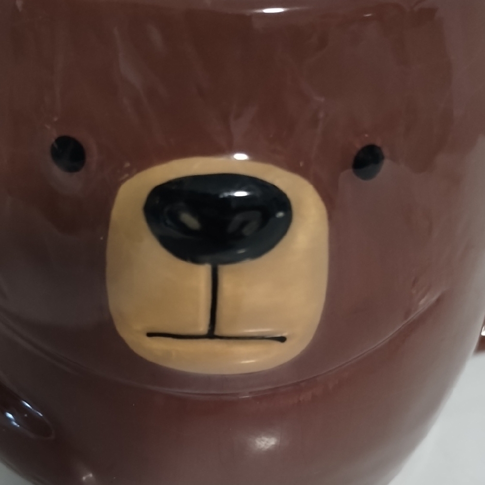 Threshold Bear Face Mug in Brown - Picture 3 of 5